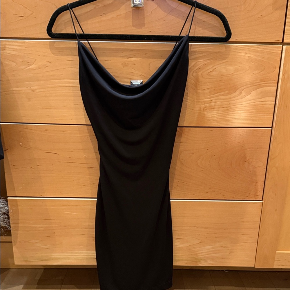 Elegant Black Slip Dress